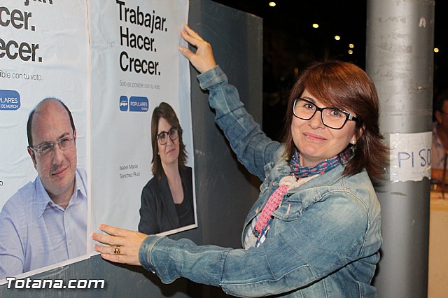 Pegada de carteles. Elecciones municipales Mayo 2015 - 34