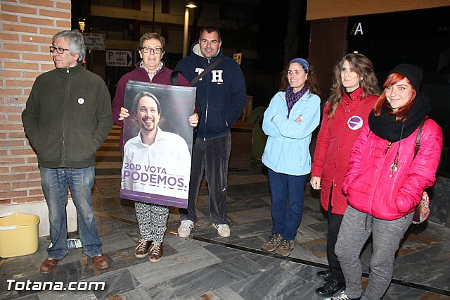 Pegada de carteles - Elecciones Generales 20d - 21