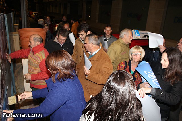 Pegada de carteles - Elecciones Generales 20d - 37