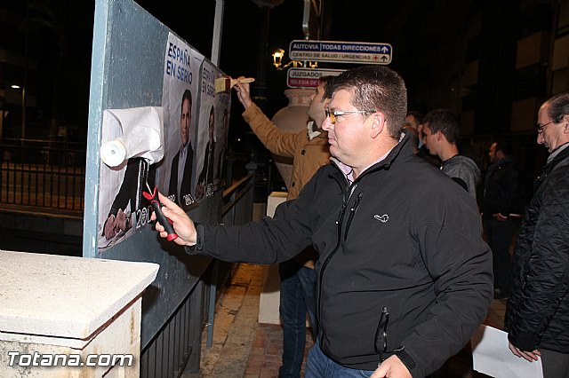 Pegada de carteles - Elecciones Generales 20d - 42