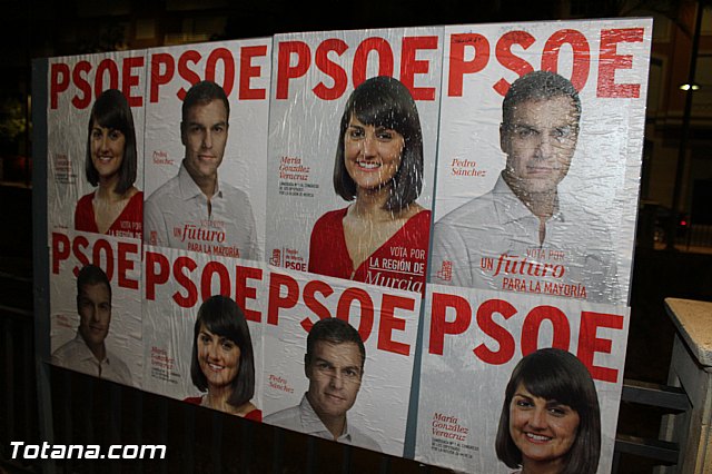 Pegada de carteles - Elecciones Generales 20d - 51