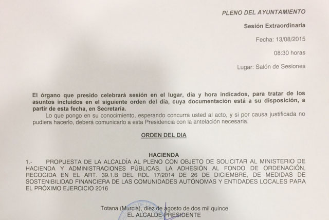 Pleno extraordinario Fondo Ordenacin - 13/08/2015 - 1