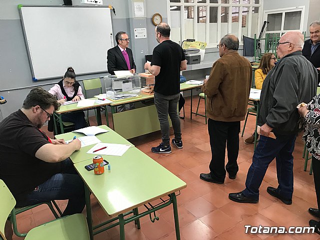 Jornada electoral. Elecciones generales 28 de abril 2019 - 19