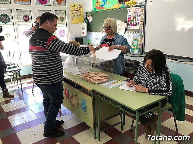 Jornada electoral. Elecciones generales 28 de abril 2019 - 25