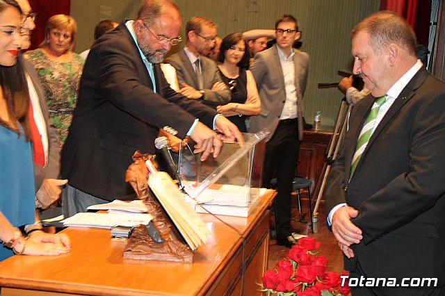 Andrs Garca Cnovas toma el relevo en la Alcalda de Totana para los dos prximos aos de legislatura - 86