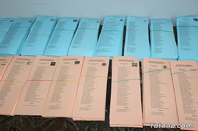 Jornada electoral. Elecciones municipales, a la Asamblea Regional y al Parlamento Europeo - 26M 2019 - 5