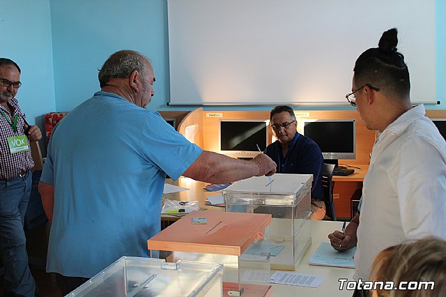 Jornada electoral. Elecciones municipales, a la Asamblea Regional y al Parlamento Europeo - 26M 2019 - 34