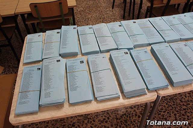 Jornada electoral. Elecciones municipales, a la Asamblea Regional y al Parlamento Europeo - 26M 2019 - 49