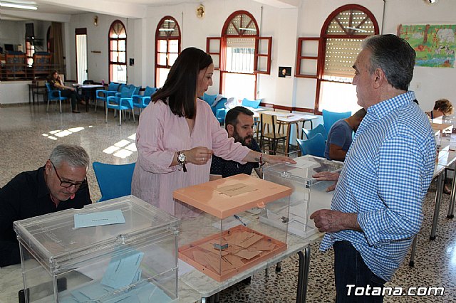Jornada electoral. Elecciones municipales, a la Asamblea Regional y al Parlamento Europeo - 26M 2019 - 57