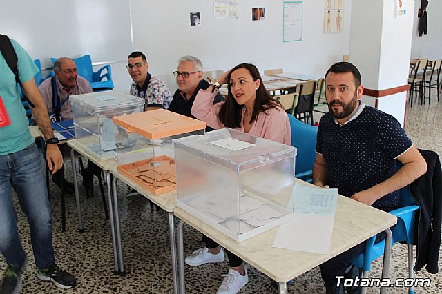 Jornada electoral. Elecciones municipales, a la Asamblea Regional y al Parlamento Europeo - 26M 2019 - 73