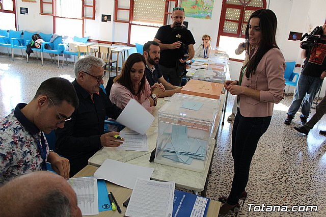 Jornada electoral. Elecciones municipales, a la Asamblea Regional y al Parlamento Europeo - 26M 2019 - 74