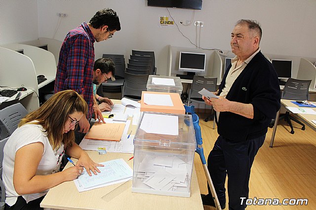 Jornada electoral. Elecciones municipales, a la Asamblea Regional y al Parlamento Europeo - 26M 2019 - 85