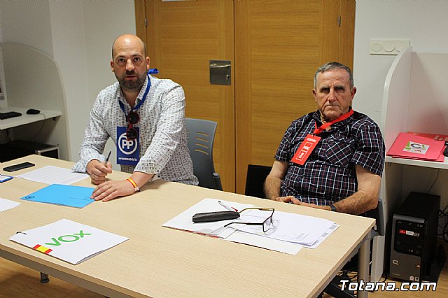 Jornada electoral. Elecciones municipales, a la Asamblea Regional y al Parlamento Europeo - 26M 2019 - 90