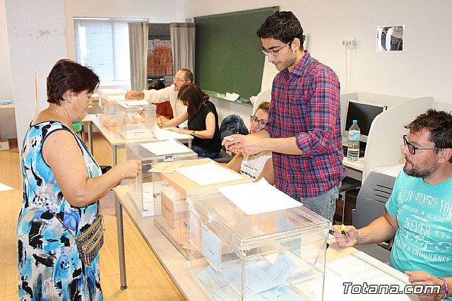 Jornada electoral. Elecciones municipales, a la Asamblea Regional y al Parlamento Europeo - 26M 2019 - 91