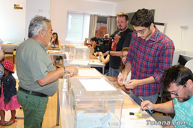 Jornada electoral. Elecciones municipales, a la Asamblea Regional y al Parlamento Europeo - 26M 2019 - 94