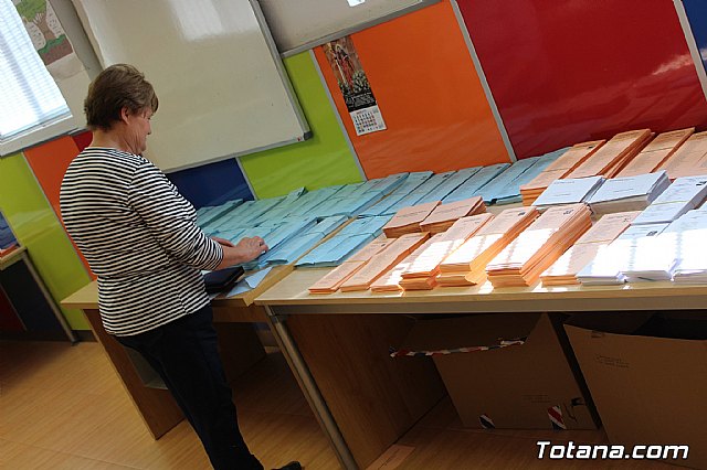 Jornada electoral. Elecciones municipales, a la Asamblea Regional y al Parlamento Europeo - 26M 2019 - 101