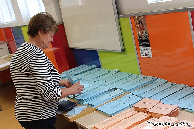 Jornada electoral. Elecciones municipales, a la Asamblea Regional y al Parlamento Europeo - 26M 2019 - 102