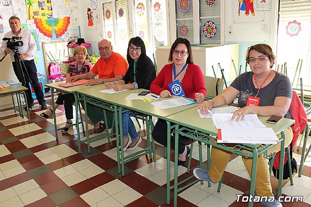 Jornada electoral. Elecciones municipales, a la Asamblea Regional y al Parlamento Europeo - 26M 2019 - 136