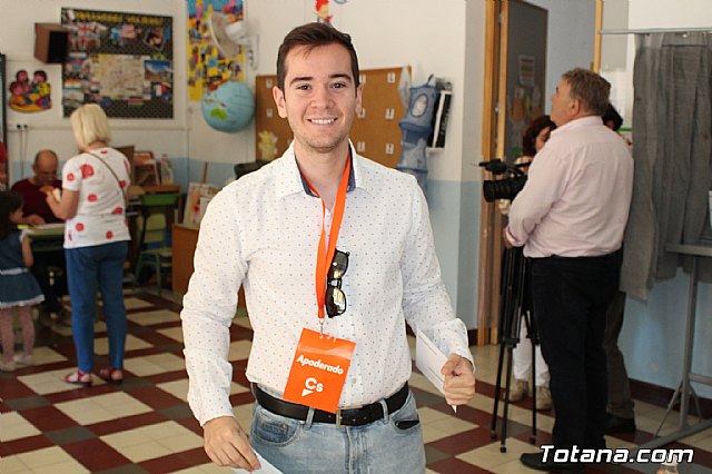 Jornada electoral. Elecciones municipales, a la Asamblea Regional y al Parlamento Europeo - 26M 2019 - 137