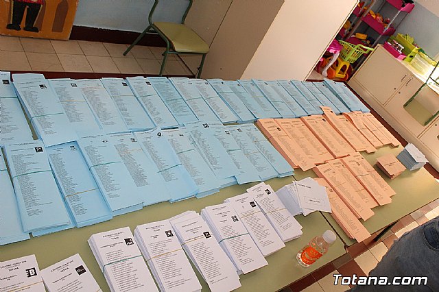 Jornada electoral. Elecciones municipales, a la Asamblea Regional y al Parlamento Europeo - 26M 2019 - 140