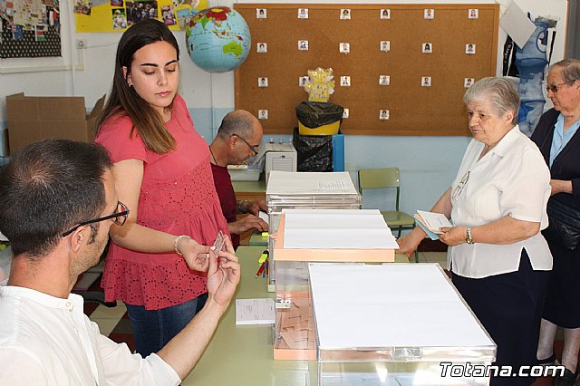 Jornada electoral. Elecciones municipales, a la Asamblea Regional y al Parlamento Europeo - 26M 2019 - 144
