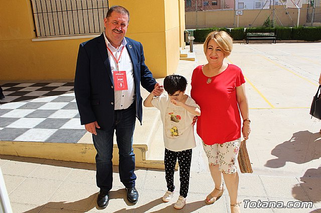 Jornada electoral. Elecciones municipales, a la Asamblea Regional y al Parlamento Europeo - 26M 2019 - 152