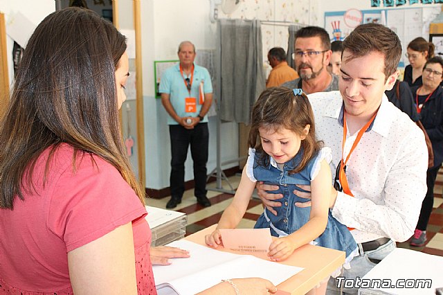 Jornada electoral. Elecciones municipales, a la Asamblea Regional y al Parlamento Europeo - 26M 2019 - 158