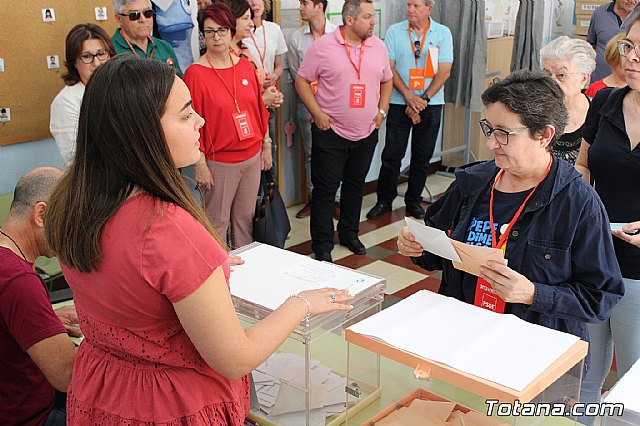 Jornada electoral. Elecciones municipales, a la Asamblea Regional y al Parlamento Europeo - 26M 2019 - 165