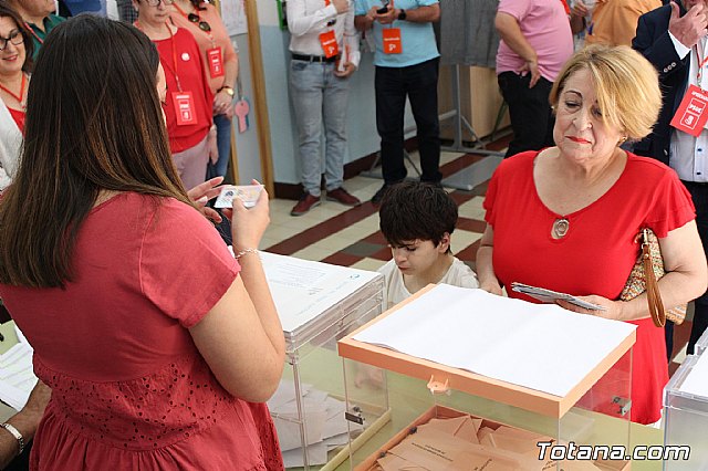 Jornada electoral. Elecciones municipales, a la Asamblea Regional y al Parlamento Europeo - 26M 2019 - 170