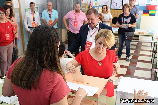 Jornada electoral. Elecciones municipales, a la Asamblea Regional y al Parlamento Europeo - 26M 2019 - 175