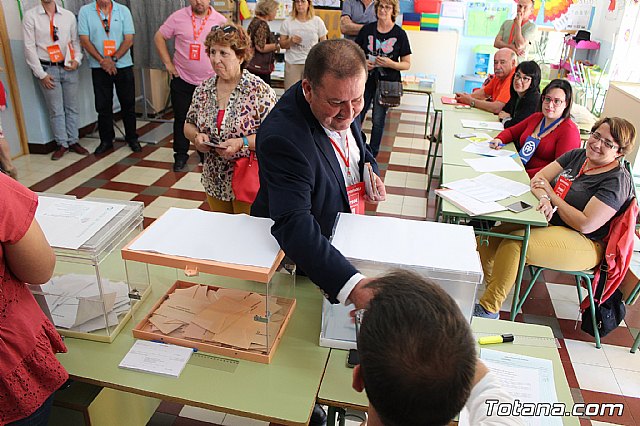 Jornada electoral. Elecciones municipales, a la Asamblea Regional y al Parlamento Europeo - 26M 2019 - 177