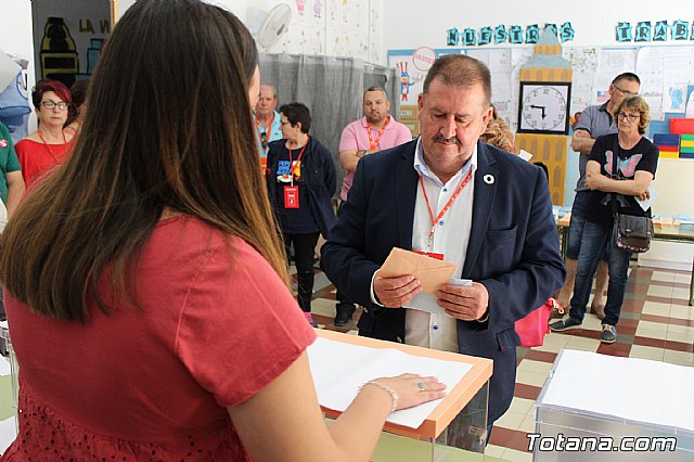 Jornada electoral. Elecciones municipales, a la Asamblea Regional y al Parlamento Europeo - 26M 2019 - 180