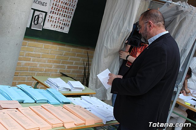 Jornada electoral. Elecciones municipales, a la Asamblea Regional y al Parlamento Europeo - 26M 2019 - 196