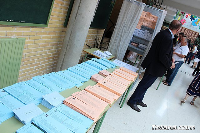 Jornada electoral. Elecciones municipales, a la Asamblea Regional y al Parlamento Europeo - 26M 2019 - 199