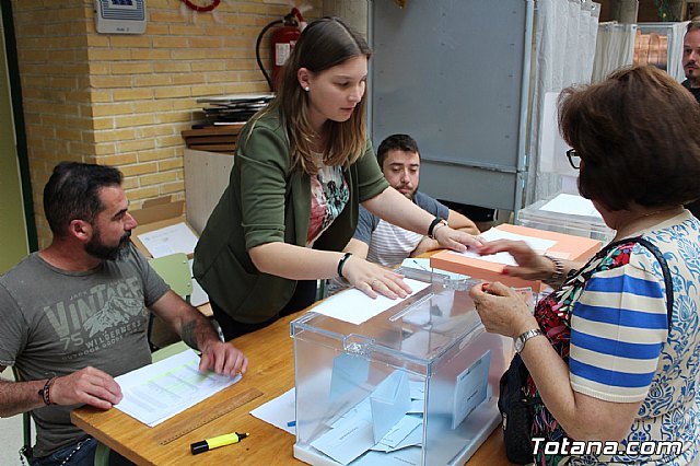 Jornada electoral. Elecciones municipales, a la Asamblea Regional y al Parlamento Europeo - 26M 2019 - 200