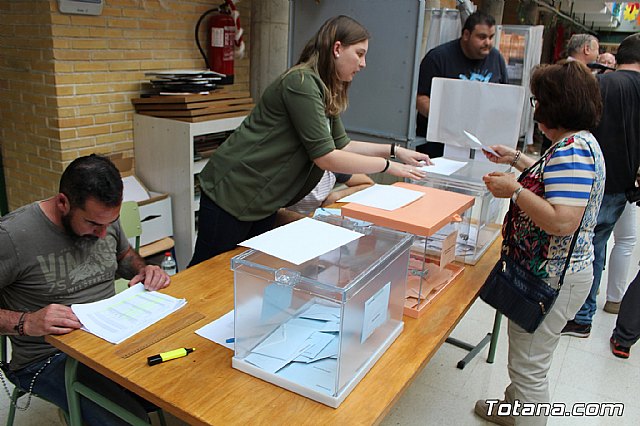 Jornada electoral. Elecciones municipales, a la Asamblea Regional y al Parlamento Europeo - 26M 2019 - 202