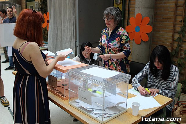 Jornada electoral. Elecciones municipales, a la Asamblea Regional y al Parlamento Europeo - 26M 2019 - 206