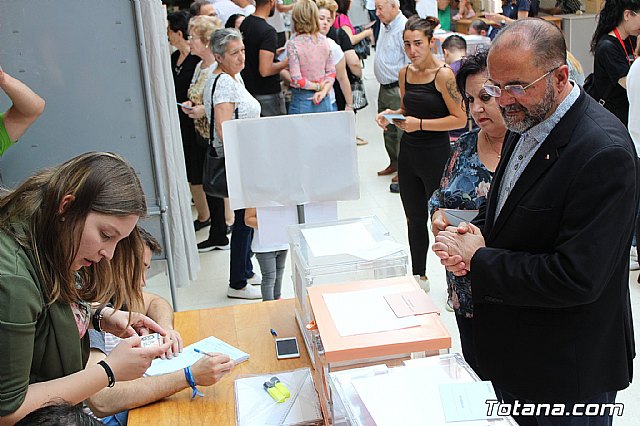 Jornada electoral. Elecciones municipales, a la Asamblea Regional y al Parlamento Europeo - 26M 2019 - 208