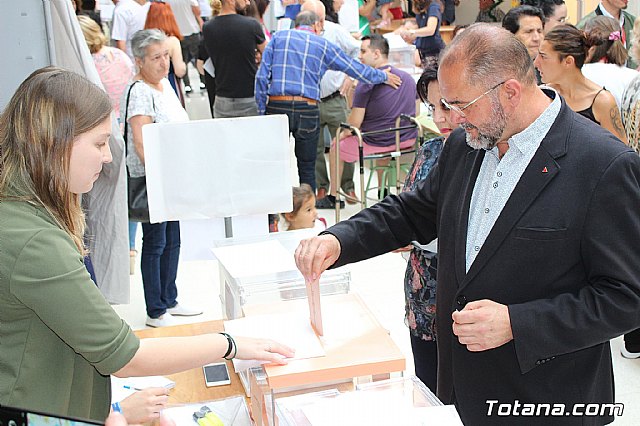 Jornada electoral. Elecciones municipales, a la Asamblea Regional y al Parlamento Europeo - 26M 2019 - 210