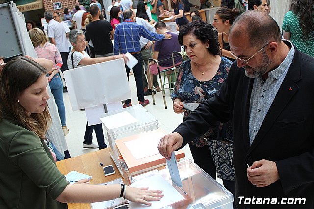 Jornada electoral. Elecciones municipales, a la Asamblea Regional y al Parlamento Europeo - 26M 2019 - 211