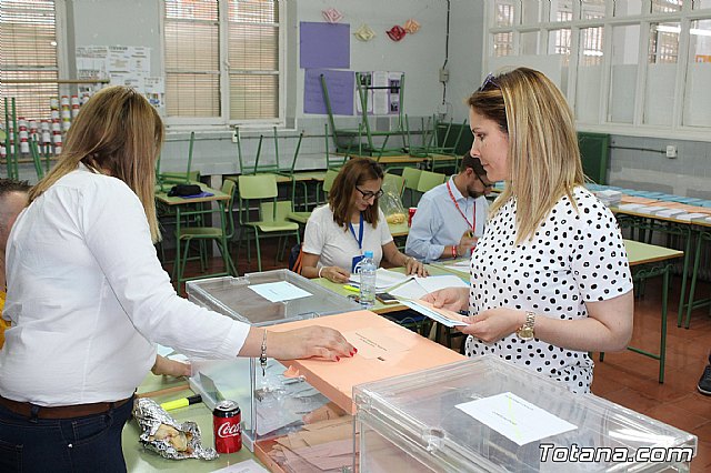 Jornada electoral. Elecciones municipales, a la Asamblea Regional y al Parlamento Europeo - 26M 2019 - 226