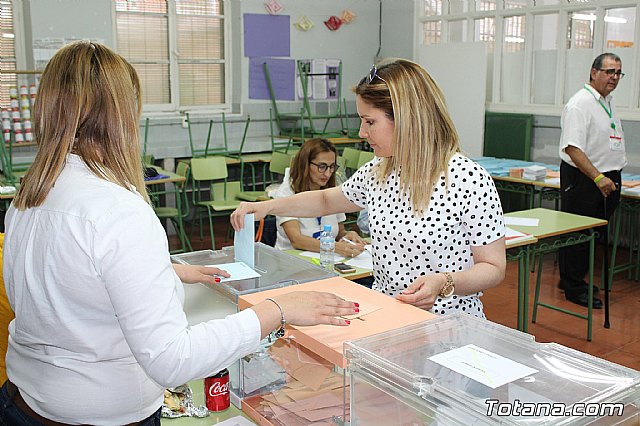 Jornada electoral. Elecciones municipales, a la Asamblea Regional y al Parlamento Europeo - 26M 2019 - 229