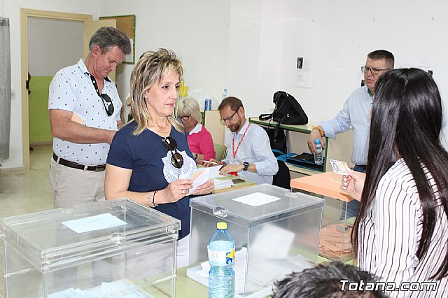 Jornada electoral. Elecciones municipales, a la Asamblea Regional y al Parlamento Europeo - 26M 2019 - 237