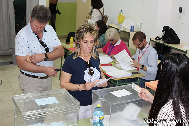 Jornada electoral. Elecciones municipales, a la Asamblea Regional y al Parlamento Europeo - 26M 2019 - 238