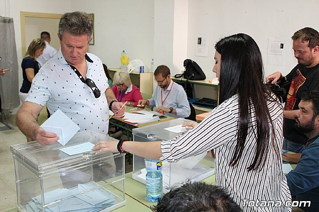 Jornada electoral. Elecciones municipales, a la Asamblea Regional y al Parlamento Europeo - 26M 2019 - 239