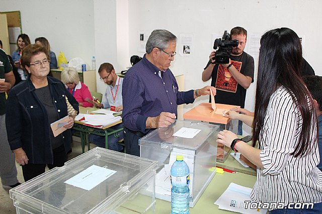 Jornada electoral. Elecciones municipales, a la Asamblea Regional y al Parlamento Europeo - 26M 2019 - 243