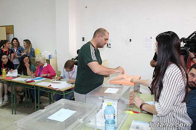 Jornada electoral. Elecciones municipales, a la Asamblea Regional y al Parlamento Europeo - 26M 2019 - 248