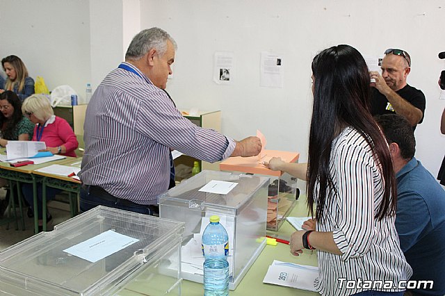Jornada electoral. Elecciones municipales, a la Asamblea Regional y al Parlamento Europeo - 26M 2019 - 252