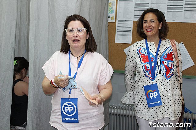 Jornada electoral. Elecciones municipales, a la Asamblea Regional y al Parlamento Europeo - 26M 2019 - 255