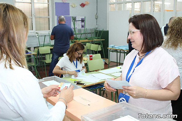 Jornada electoral. Elecciones municipales, a la Asamblea Regional y al Parlamento Europeo - 26M 2019 - 256